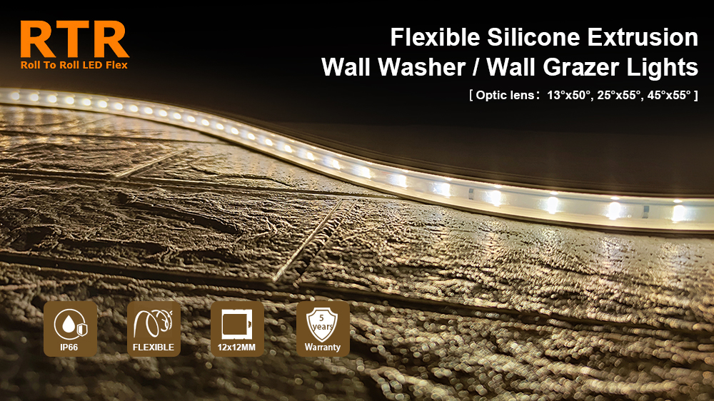 flexible wall washer light